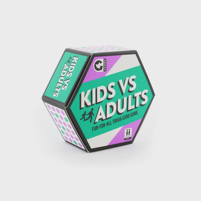 Kids Vs. Adults Card Game