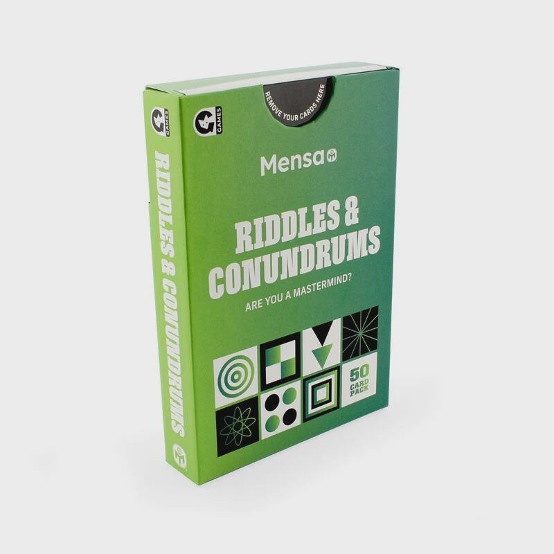 Mensa: Riddles & Conundrums Card Game