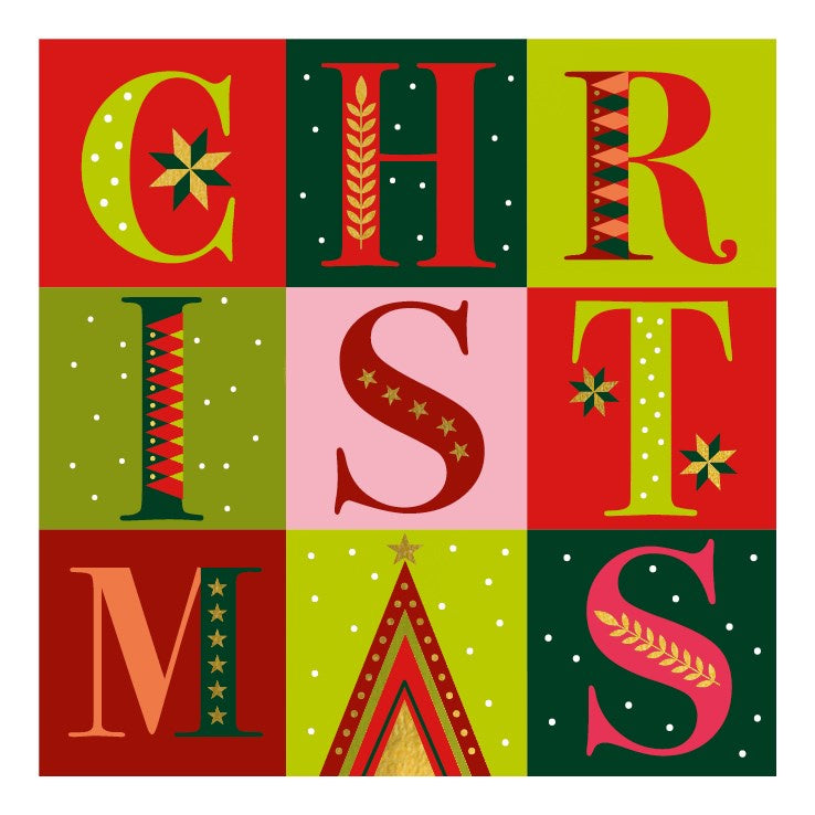 Bright Christmas Charity Card Set