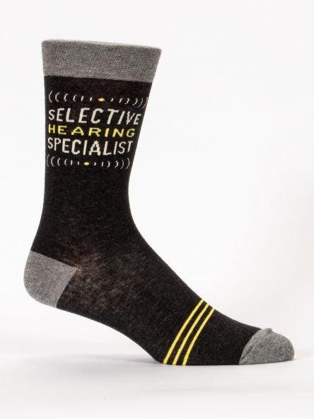 Selective Hearing Socks - Men - Pretty Shiny Shop