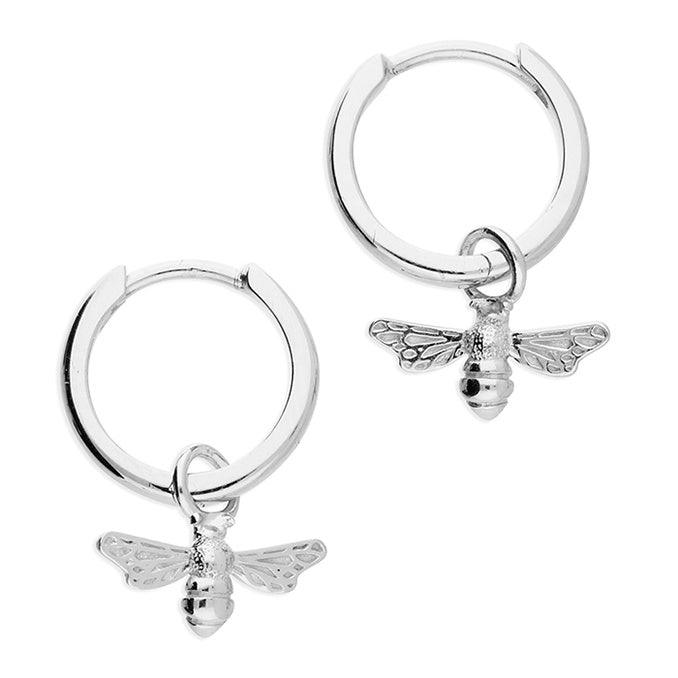 Bumble Bee Hoop Earrings - Pretty Shiny Shop