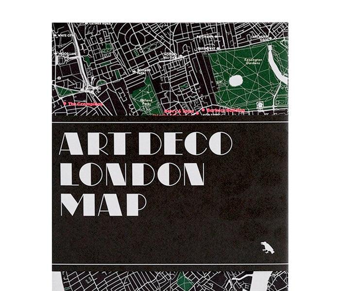 Art Deco London Map - Pretty Shiny Shop