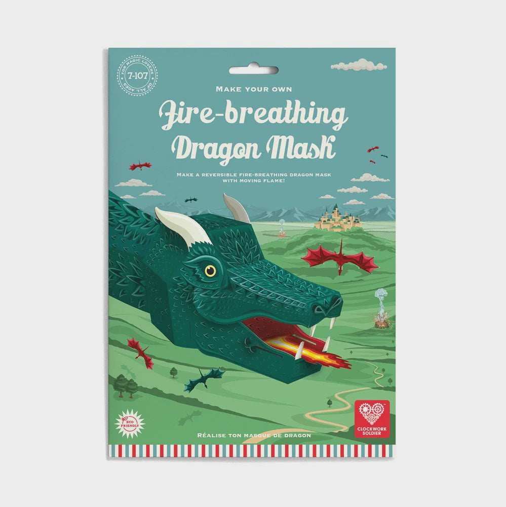 Make Your Own Fire Breathing Dragon Mask