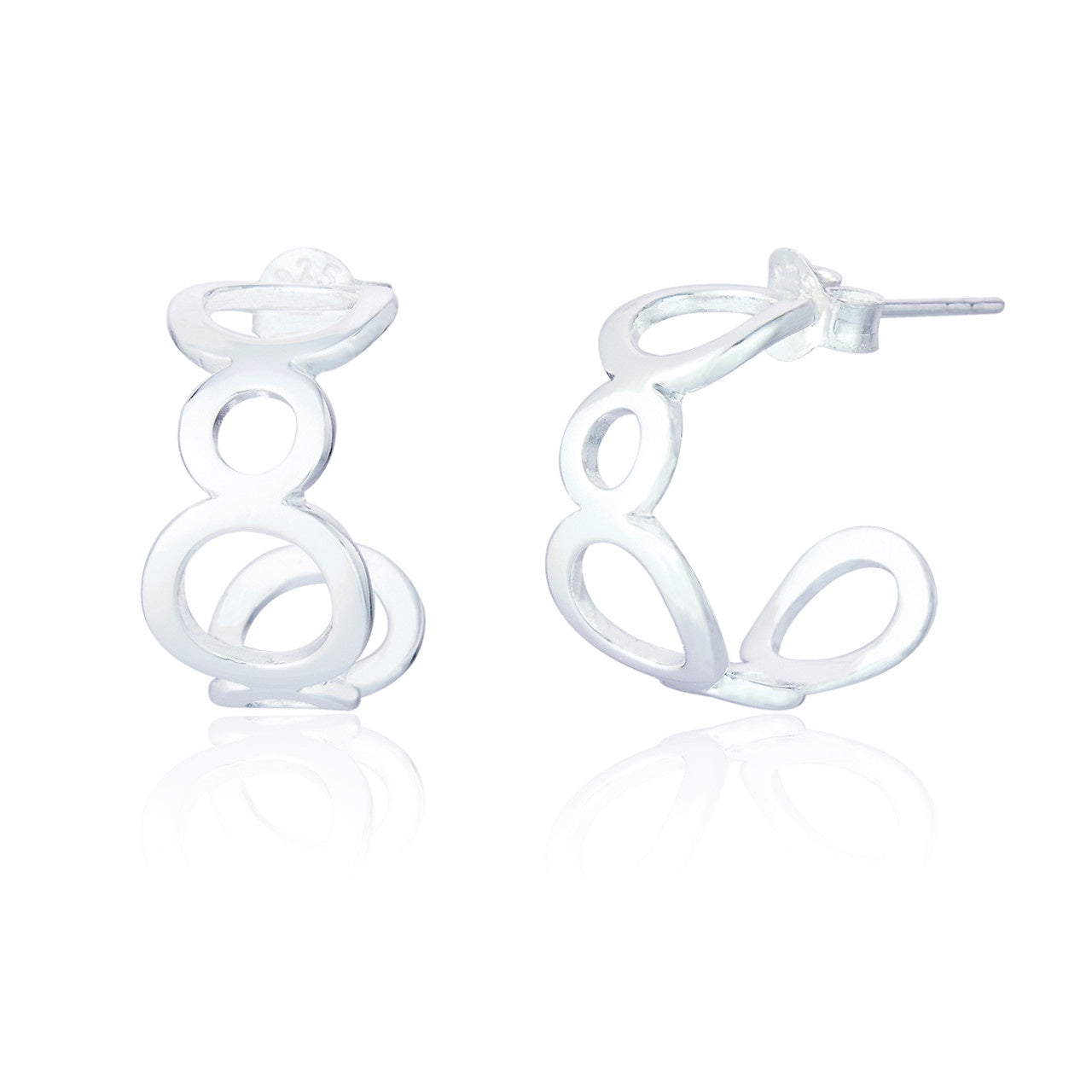 Sezane Hoop Earring - Silver