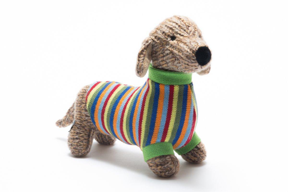 Sausage Dog Rattle - Pretty Shiny Shop