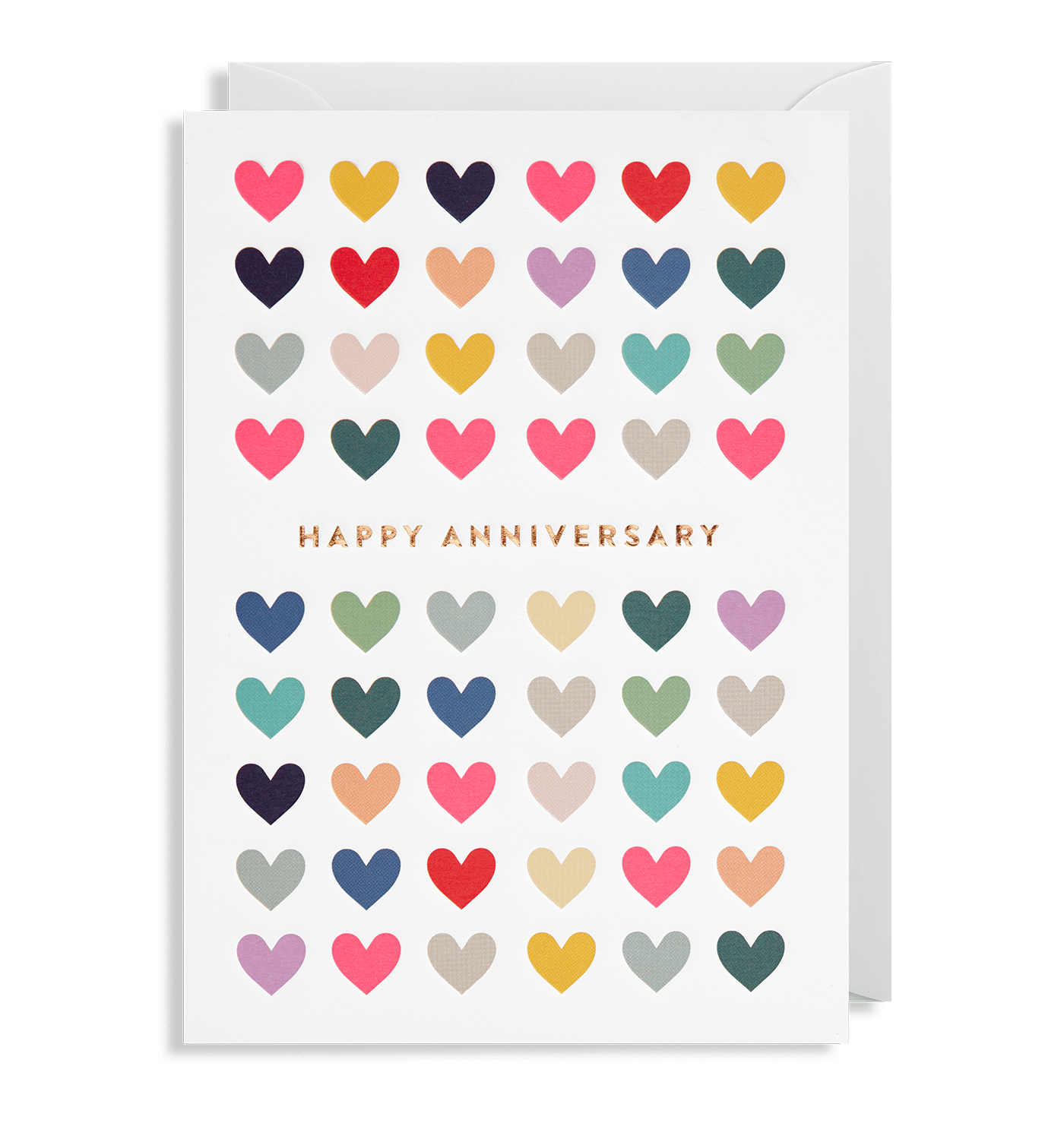 Sweet Hearts Anniversary Card - Pretty Shiny Shop