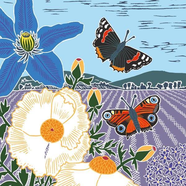 Meadow Butterflies Card - Pretty Shiny Shop
