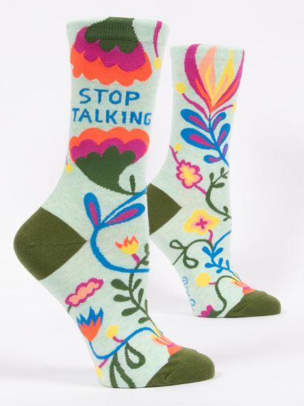Stop Talking Socks - Women - Pretty Shiny Shop
