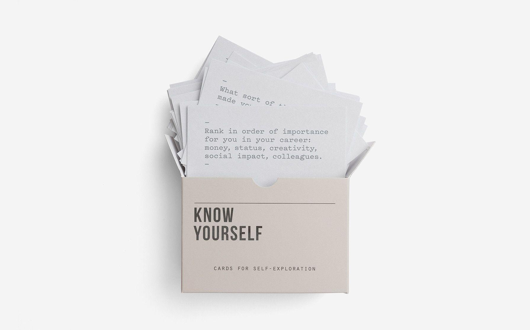 Know Yourself Cards - Pretty Shiny Shop