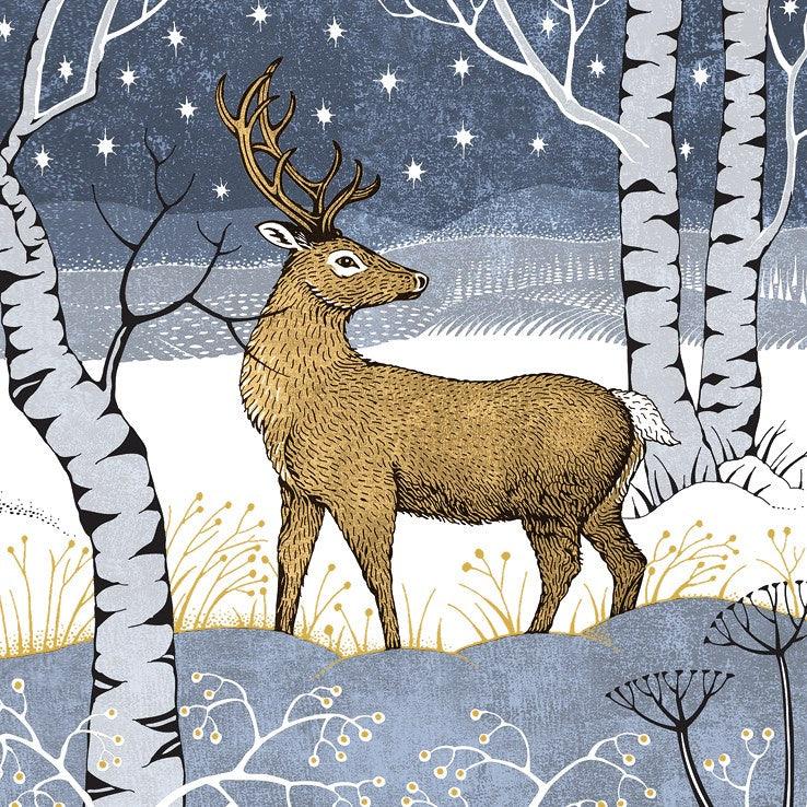 Stag & Stars Charity Card Set - Pretty Shiny Shop