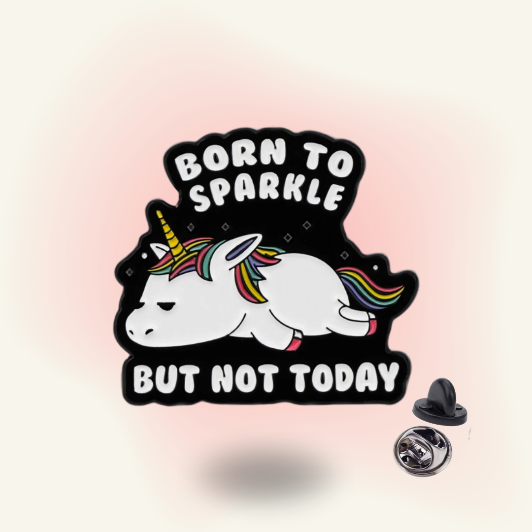 Selective Sparkle Unicorn Pin