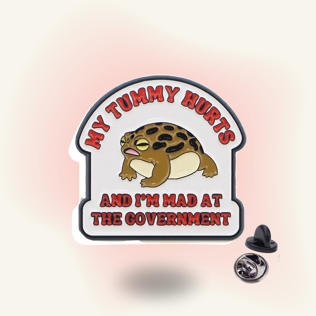 My Tummy Hurts Pin