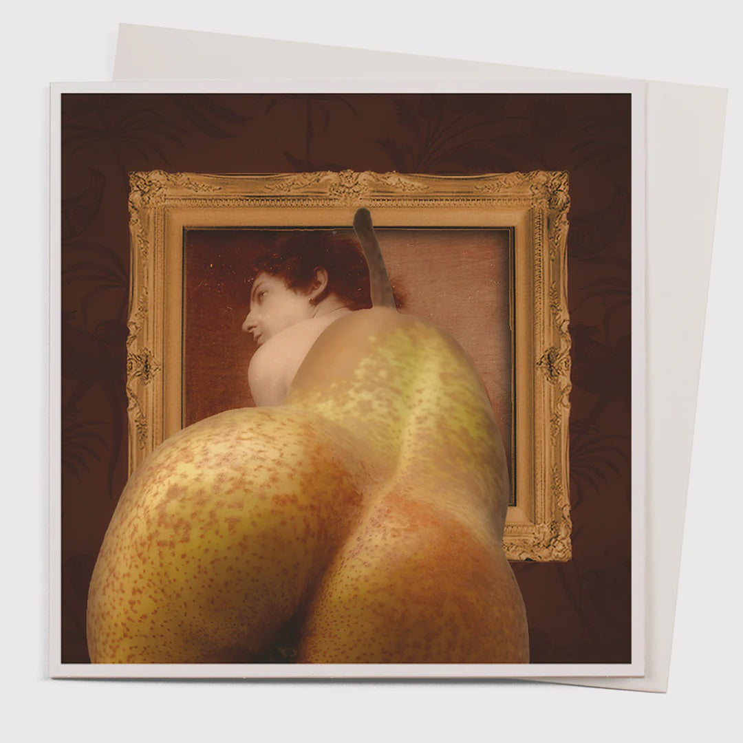 Pear Derriere Card