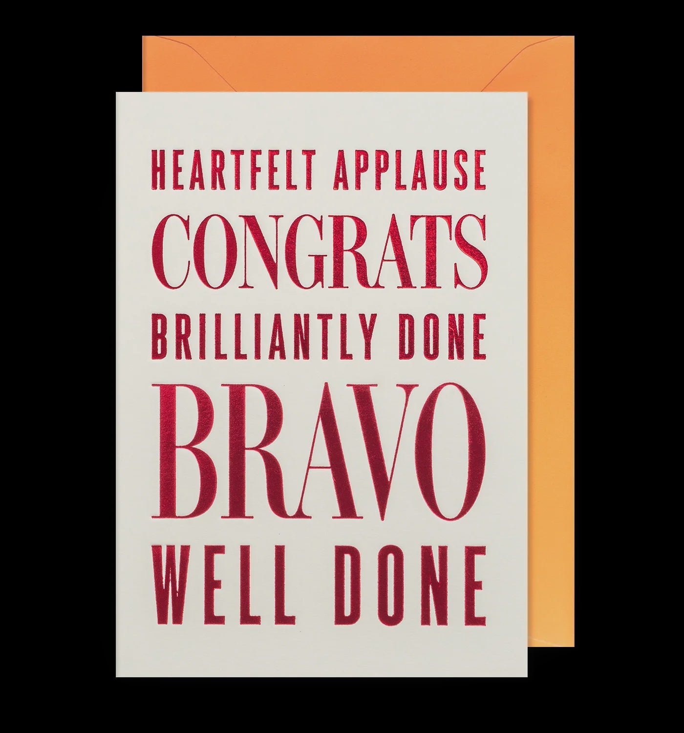 Heartfelt Applause Card