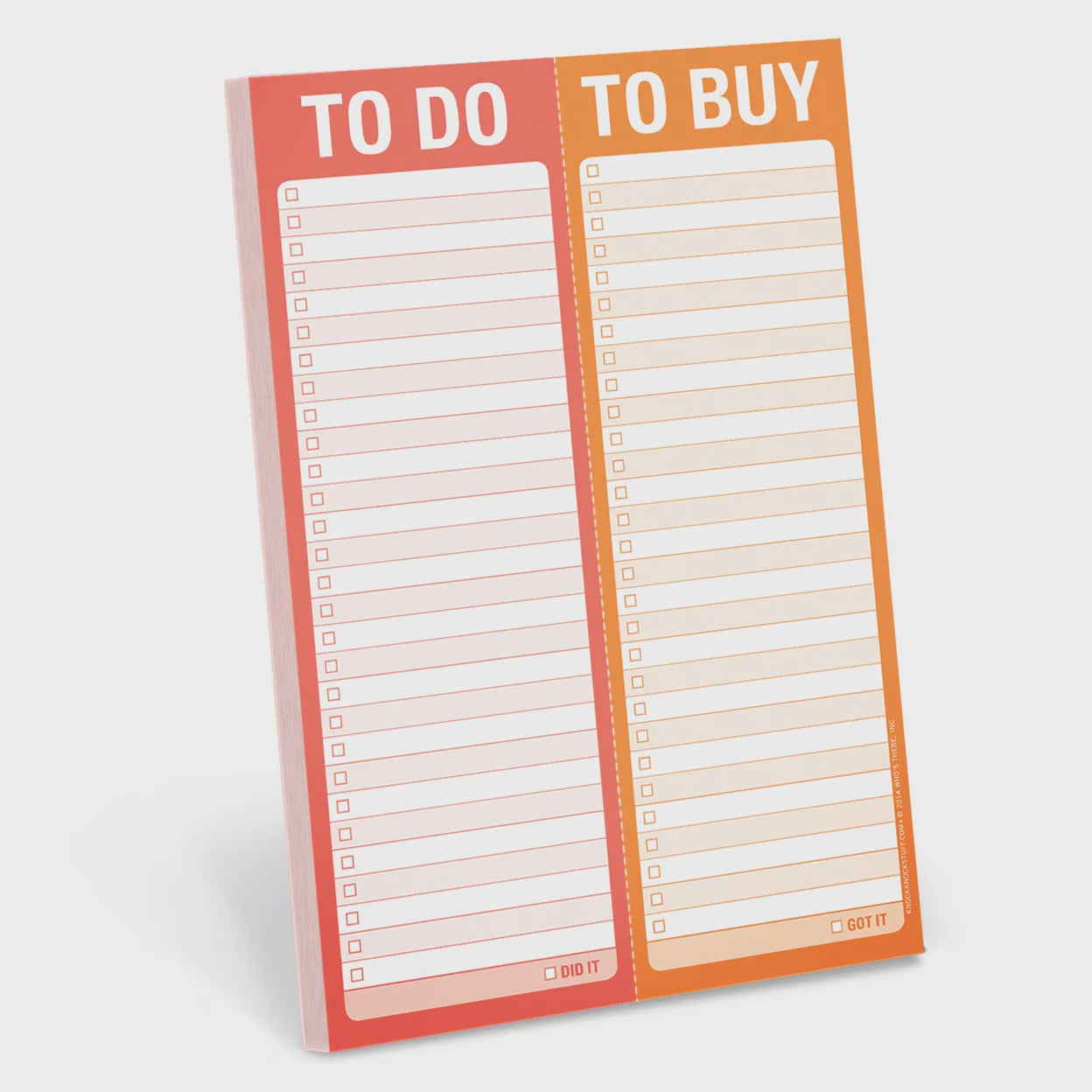 To Do/To Buy Pad