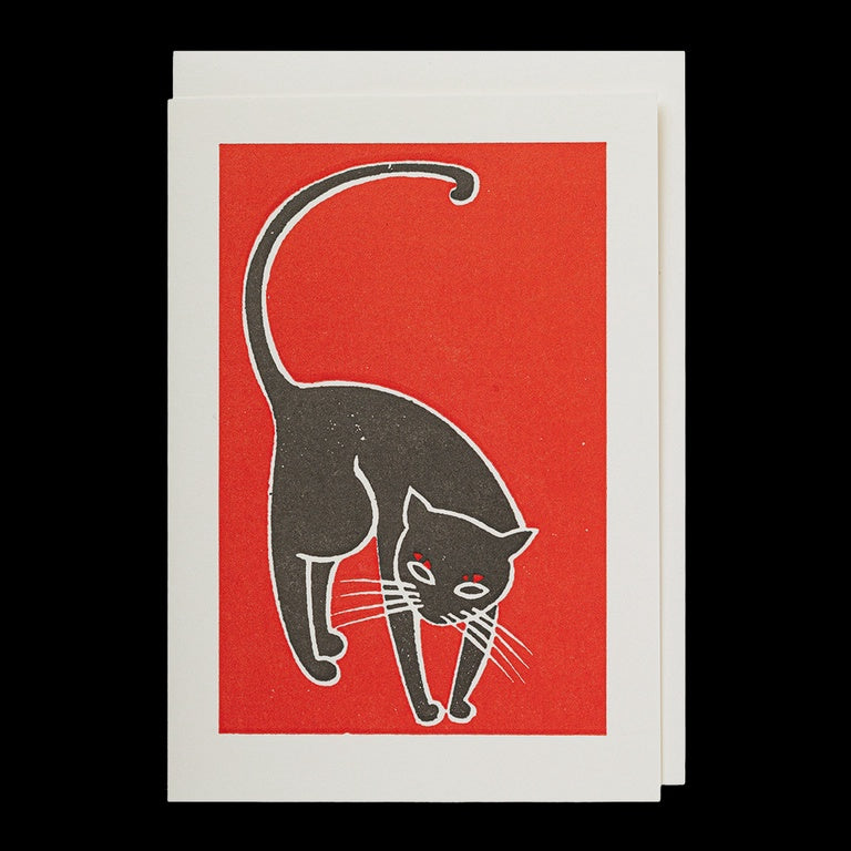 Black Cat Mini Card