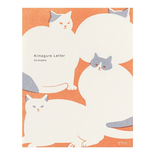 Midori Cozy Letter Pad - Cat