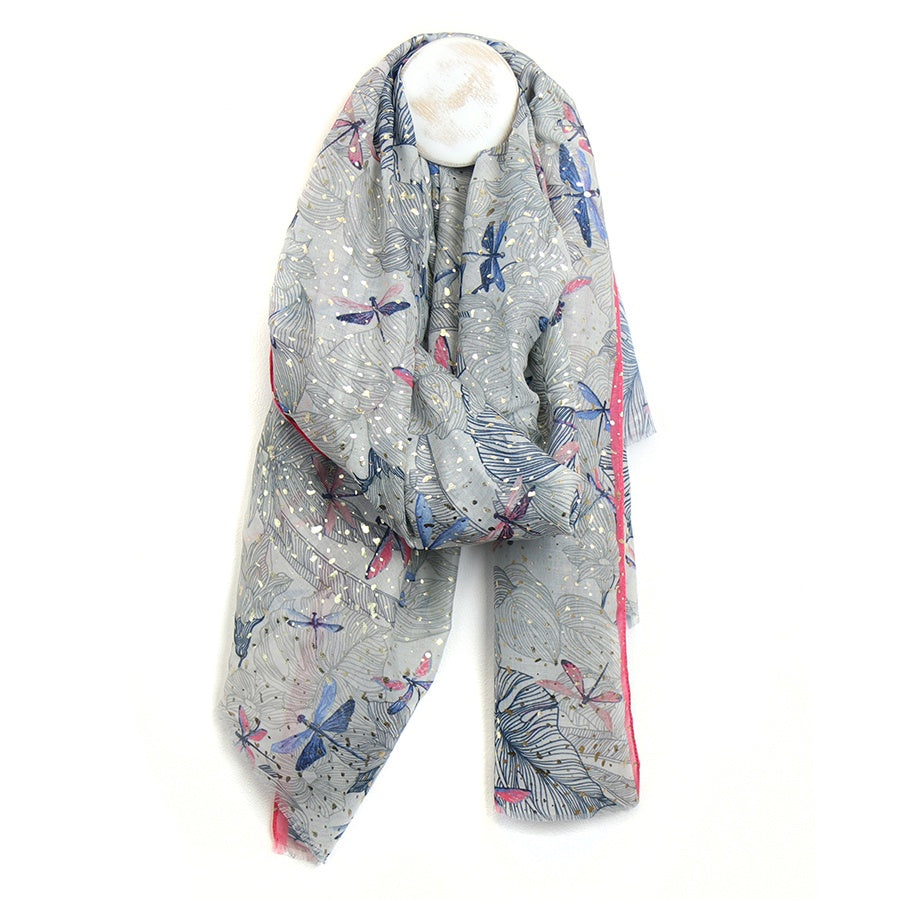 Speckled Dragonfly Scarf