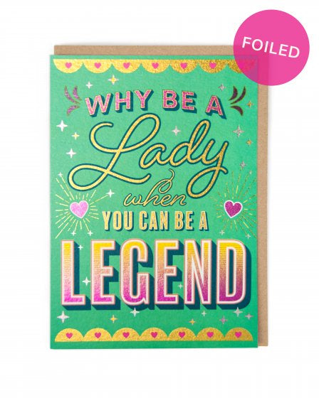 Lady Legend Card