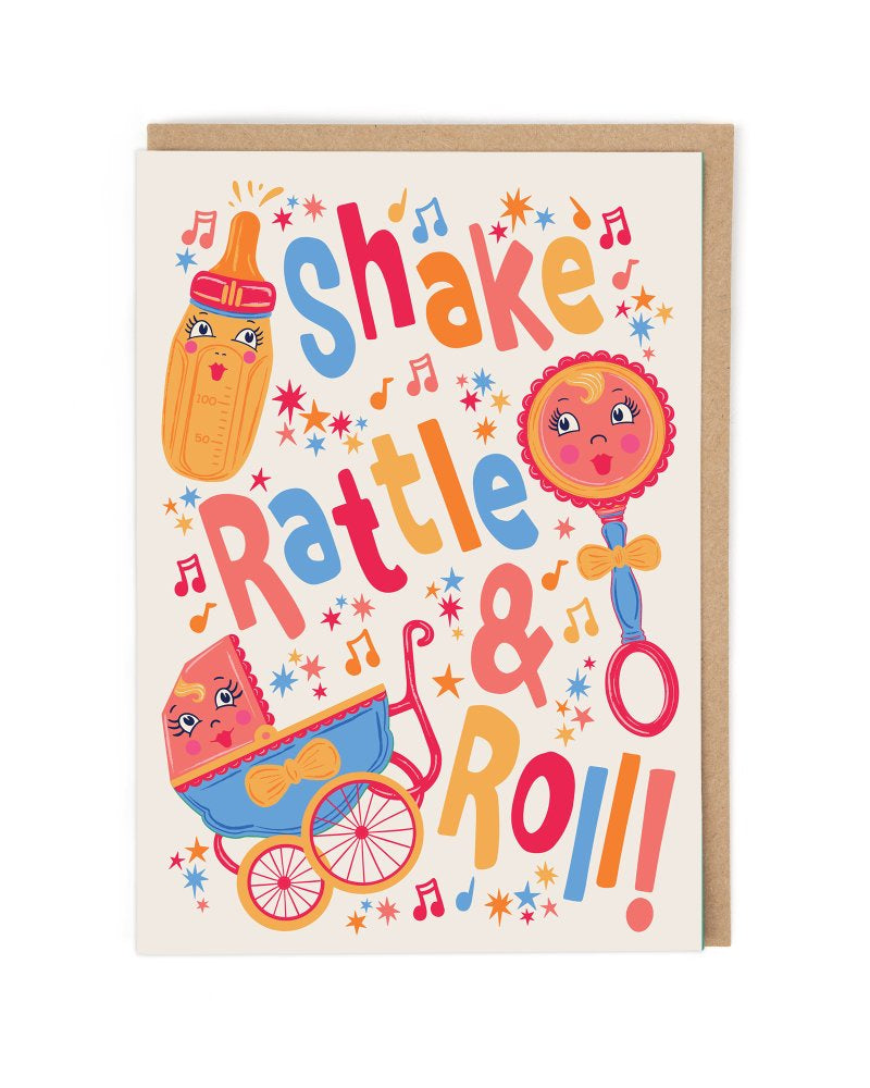 Shake, Rattle Card