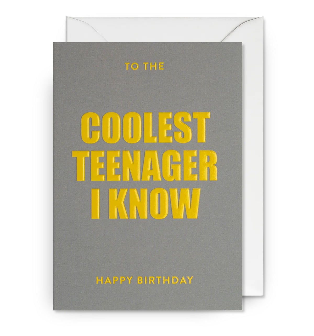 To The Coolest Teenager Card