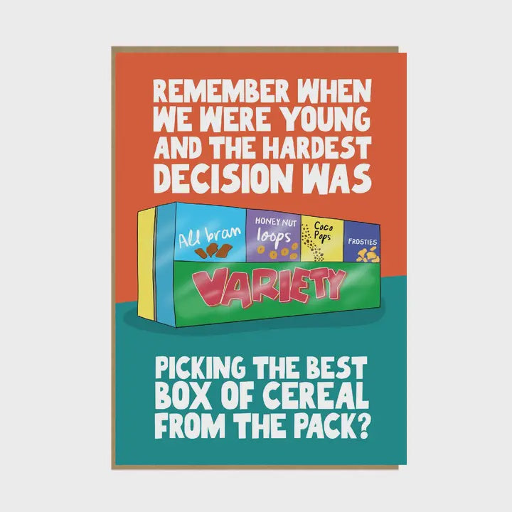 Variety Pack Card