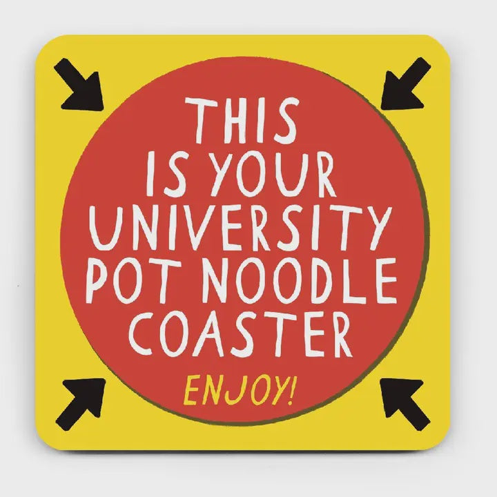 Off To Uni Coaster