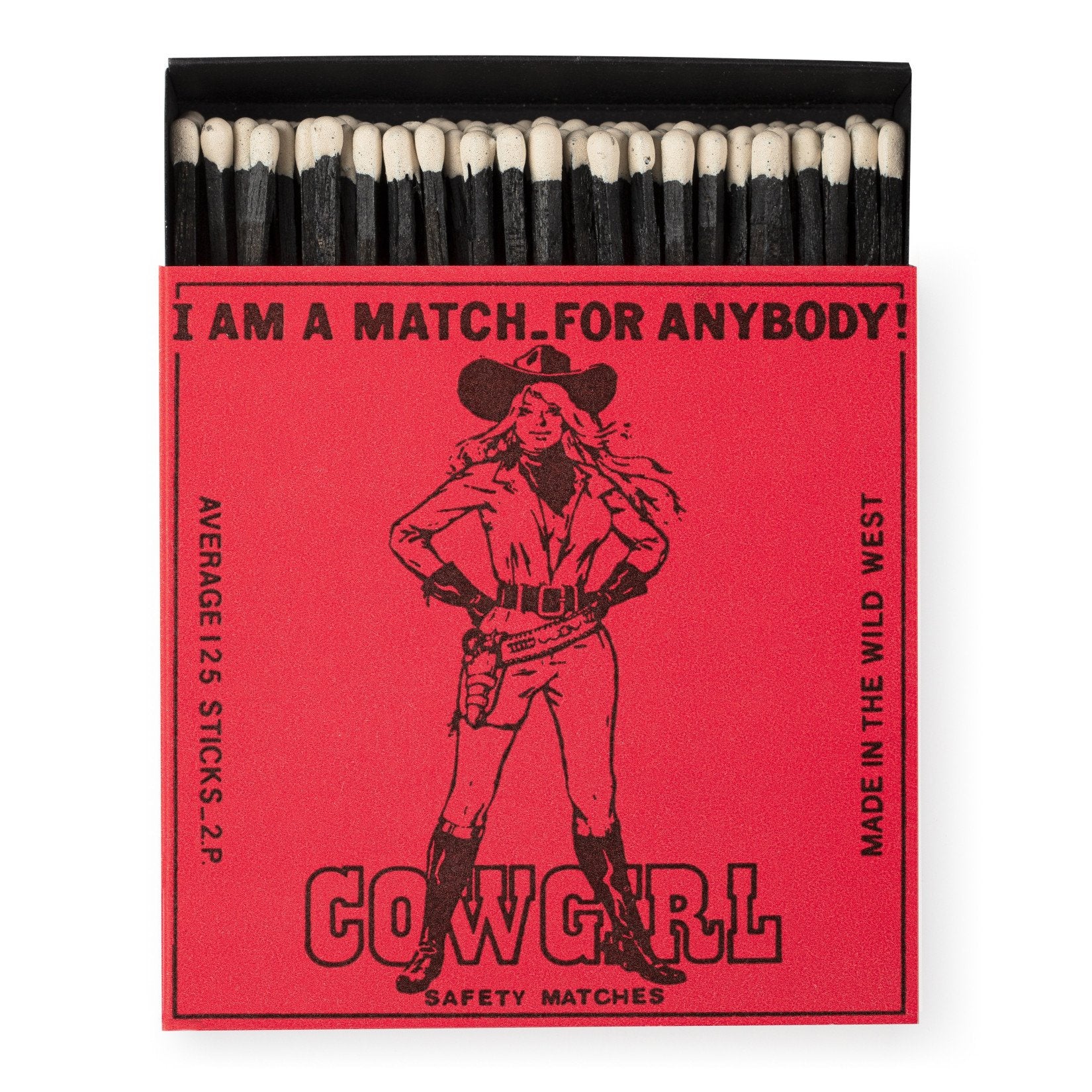 Design Matchbox - Cowgirl