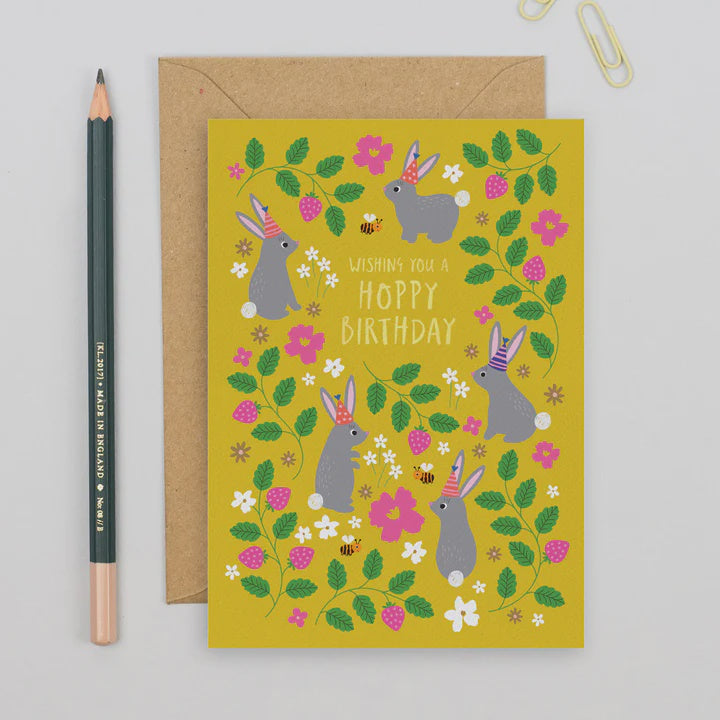 Wishing You a Hoppy Birthday Card