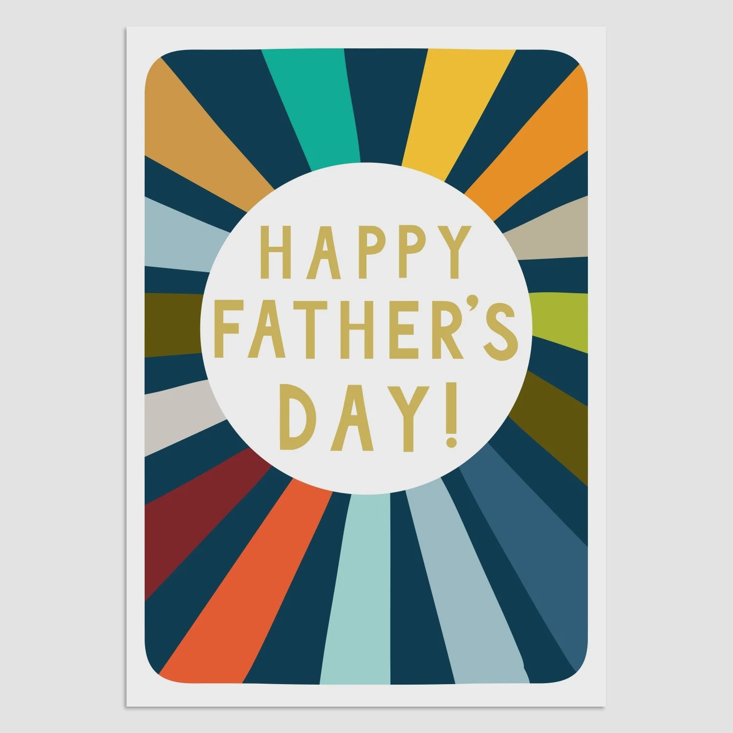 Father's Day Rays Card