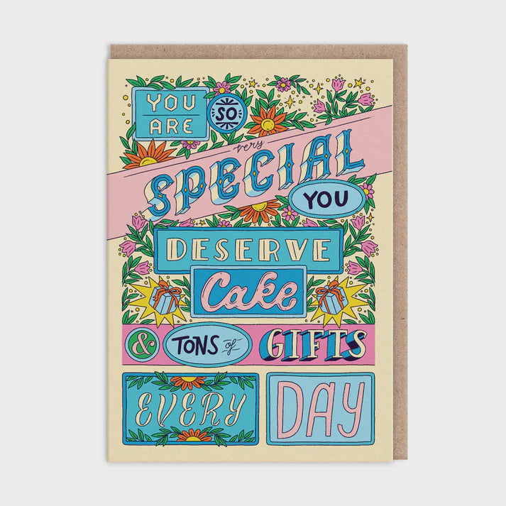 You Deserve Cake Card