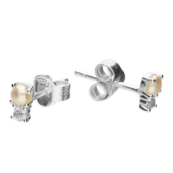 Diamonds and Pearl Studs