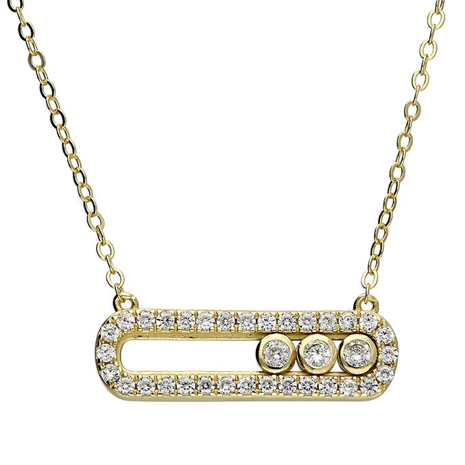 Kasa Kinetic Necklace - Gold