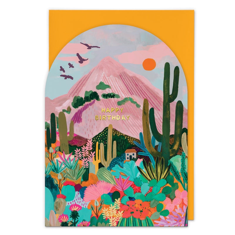 Cactus Mountain Card