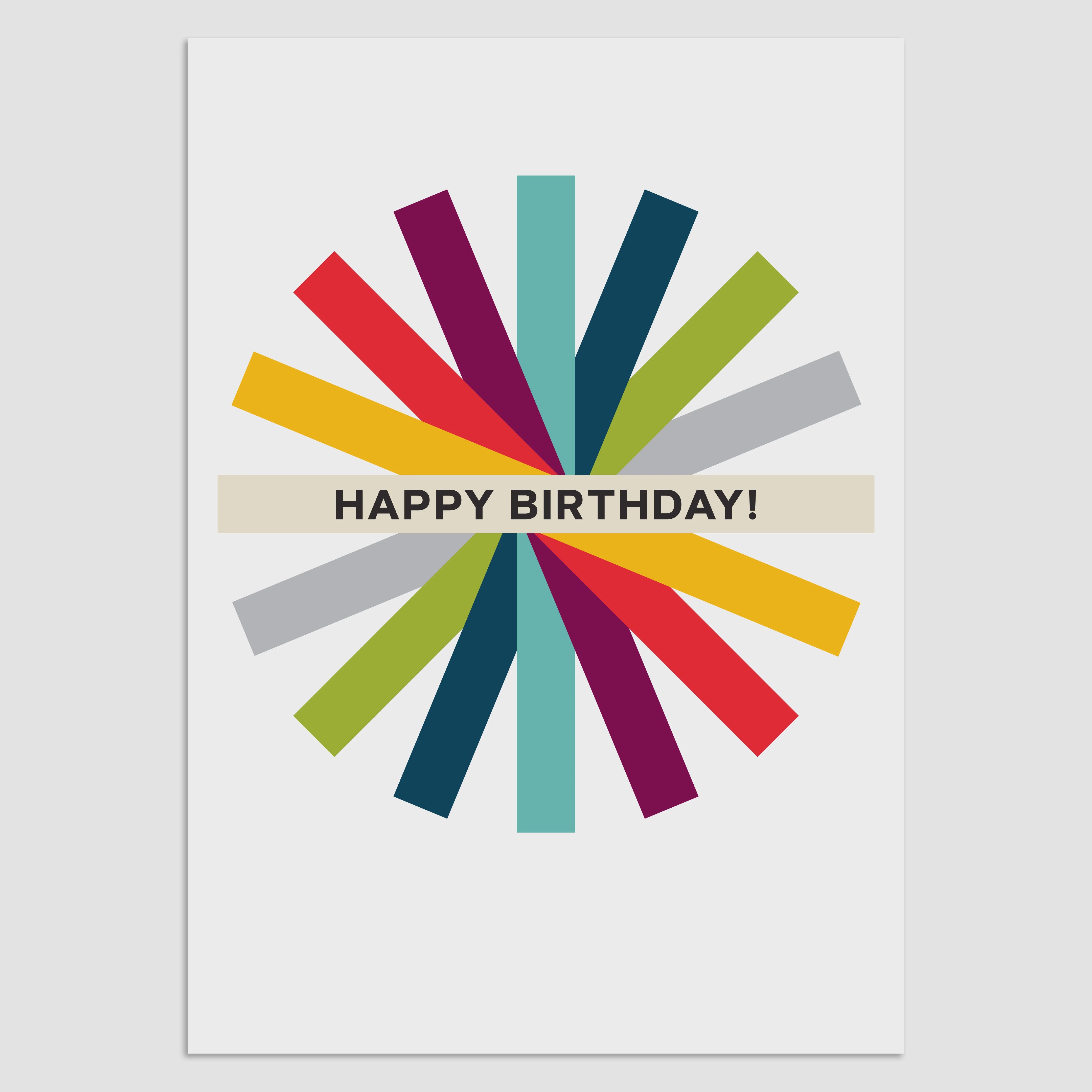 Birthday Swirl Card