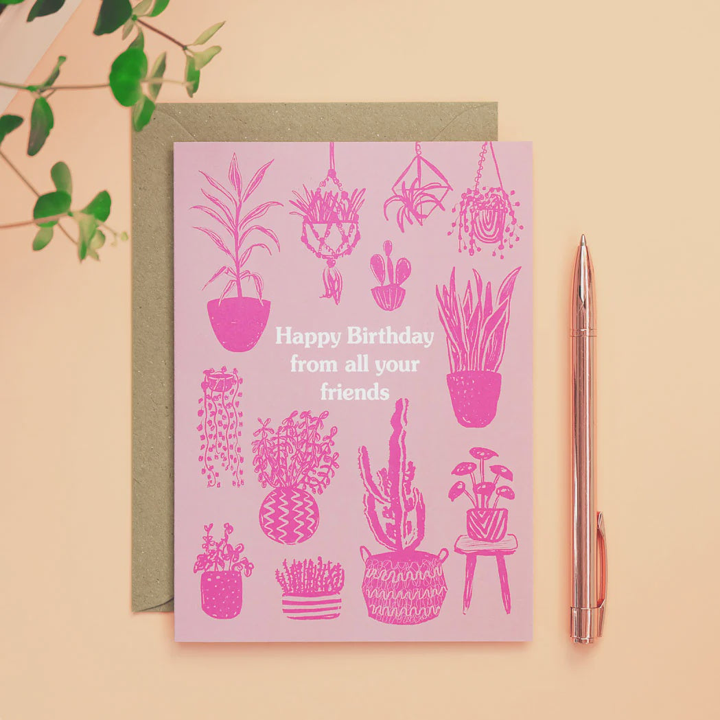 HB From Your Friends Card