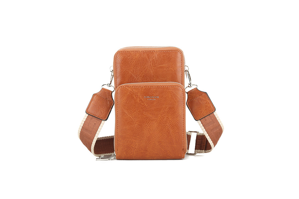 Harper Vegan Leather Crossbody Bag
