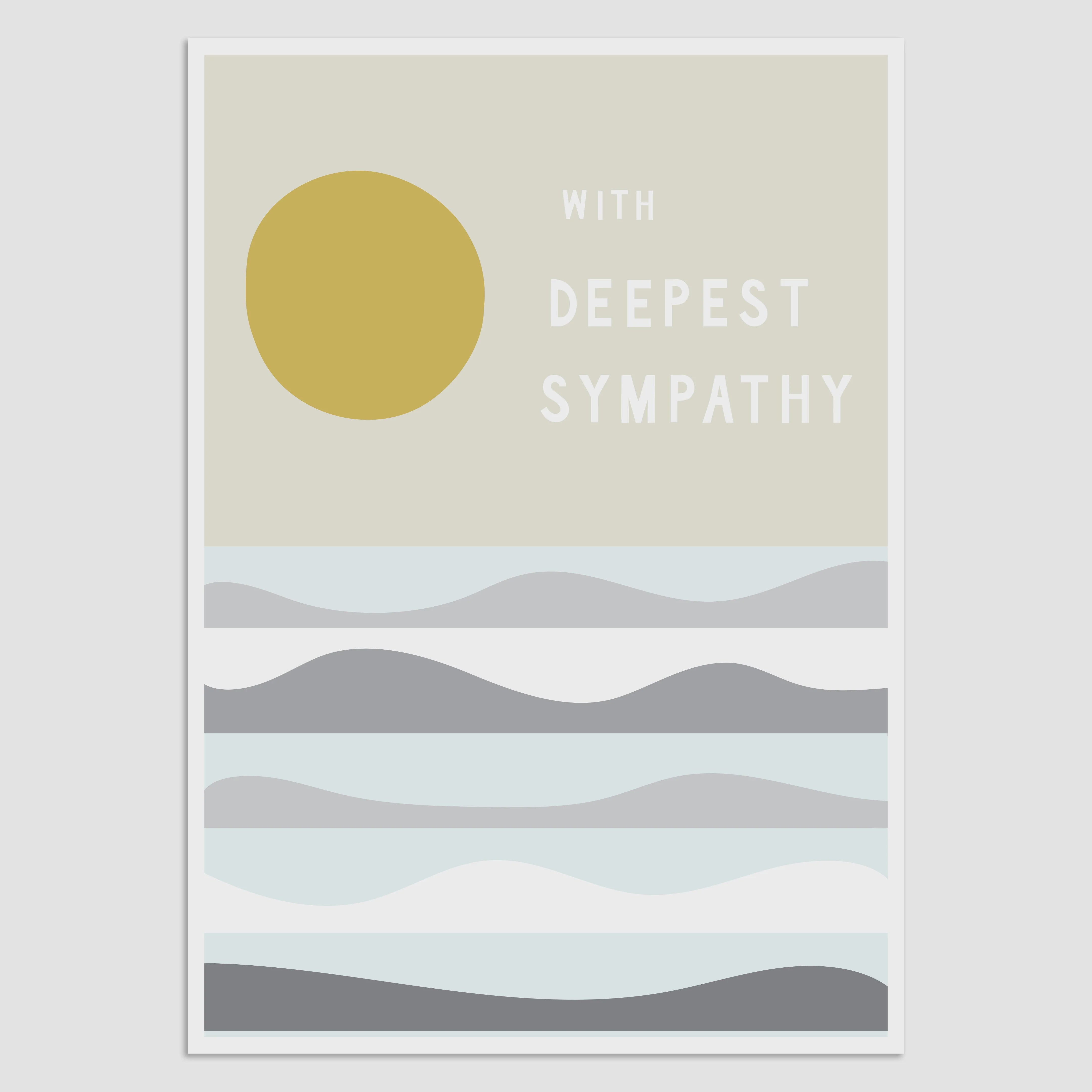 Deepest Sympathy  Card