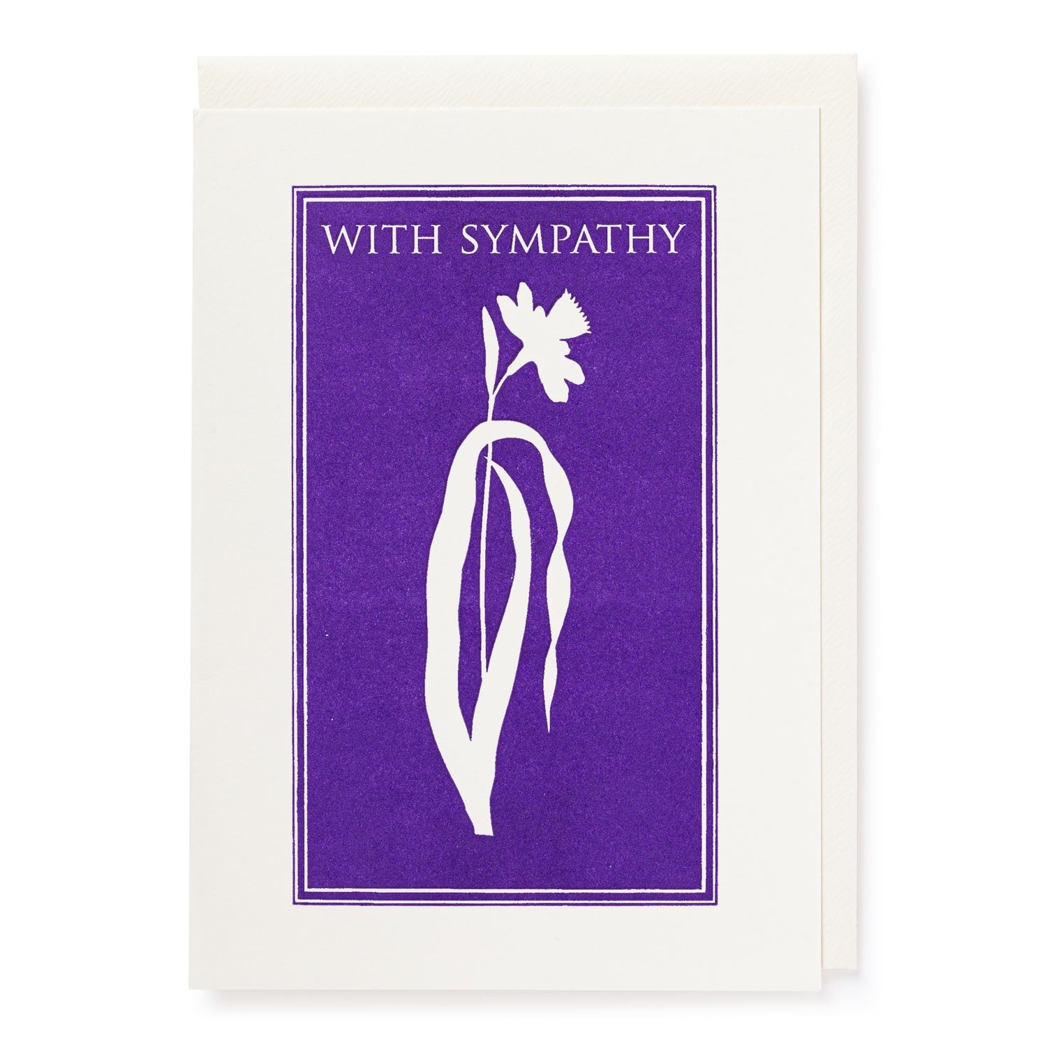 Sympathy Daffodil Card