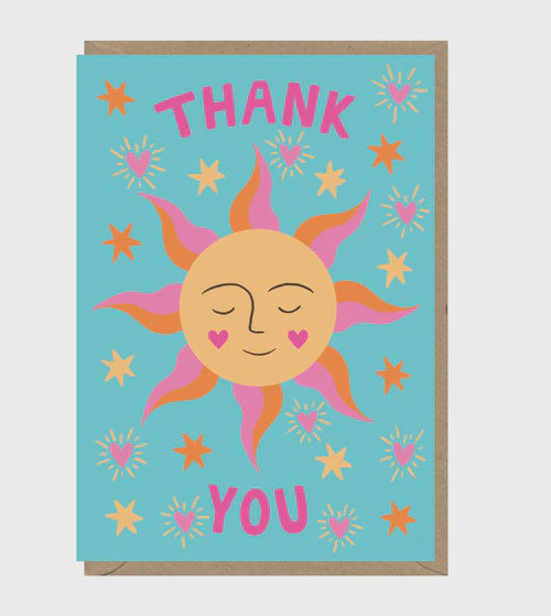 Thank You Sun Card