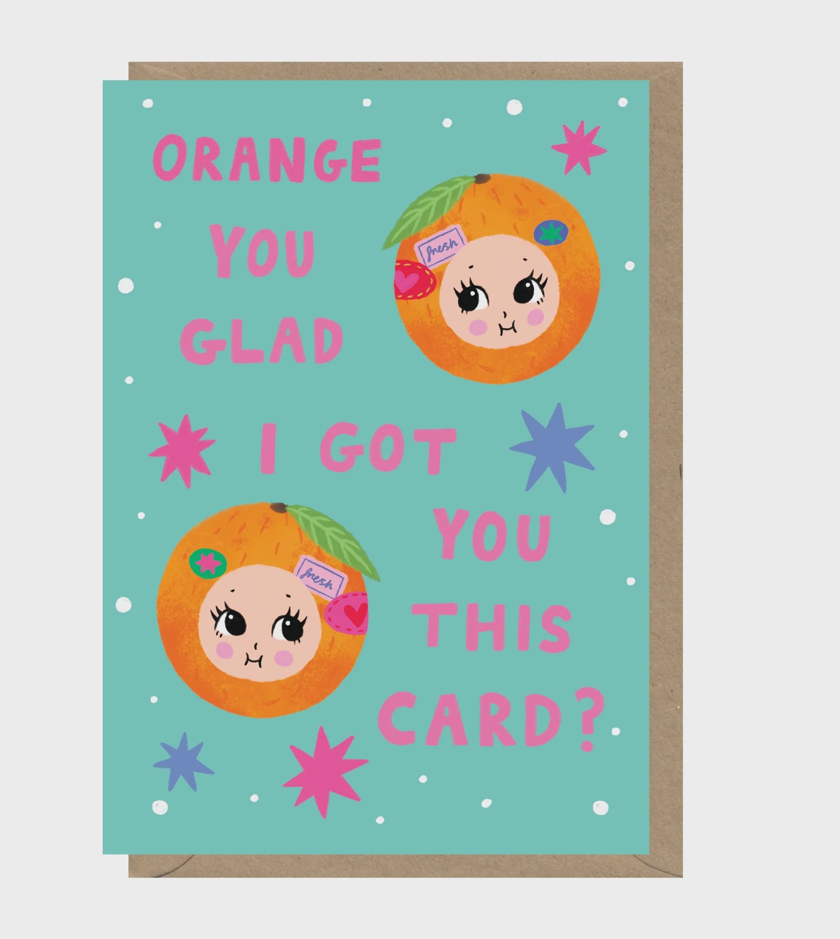 Orange You Card