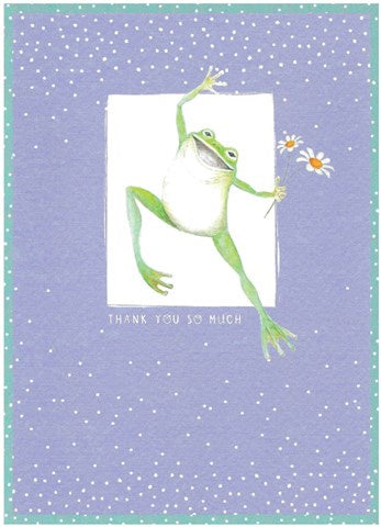 Thank You Frog Card