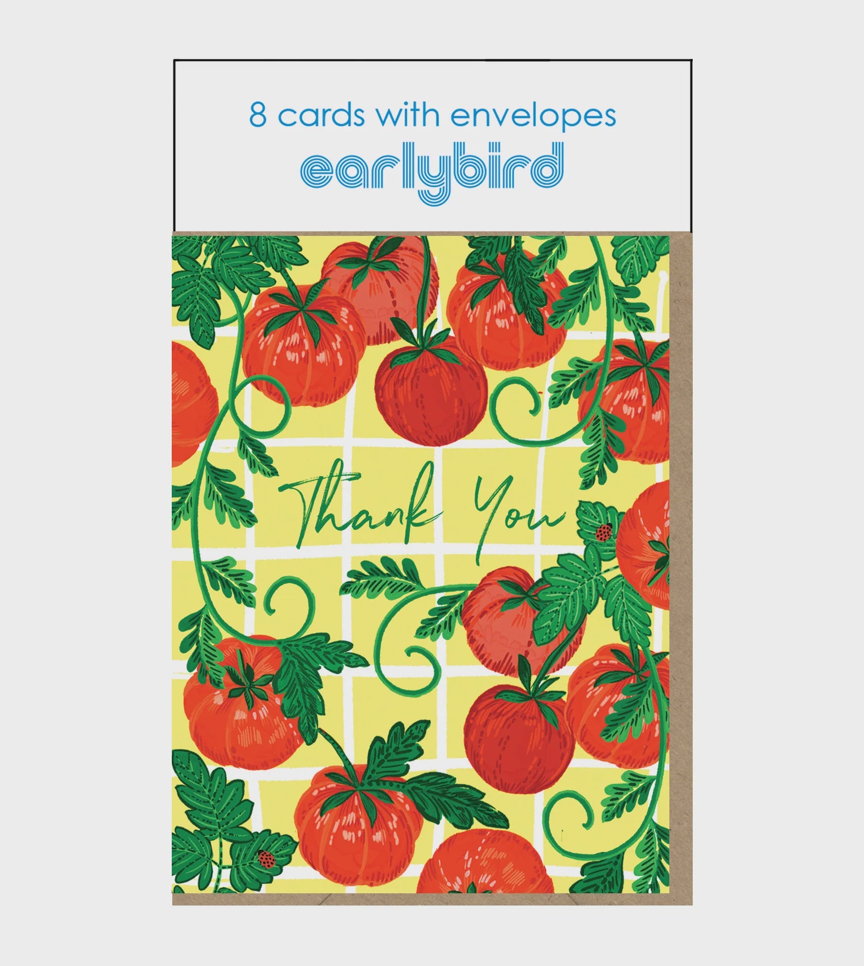 Tomatoes Thank You Note Cards