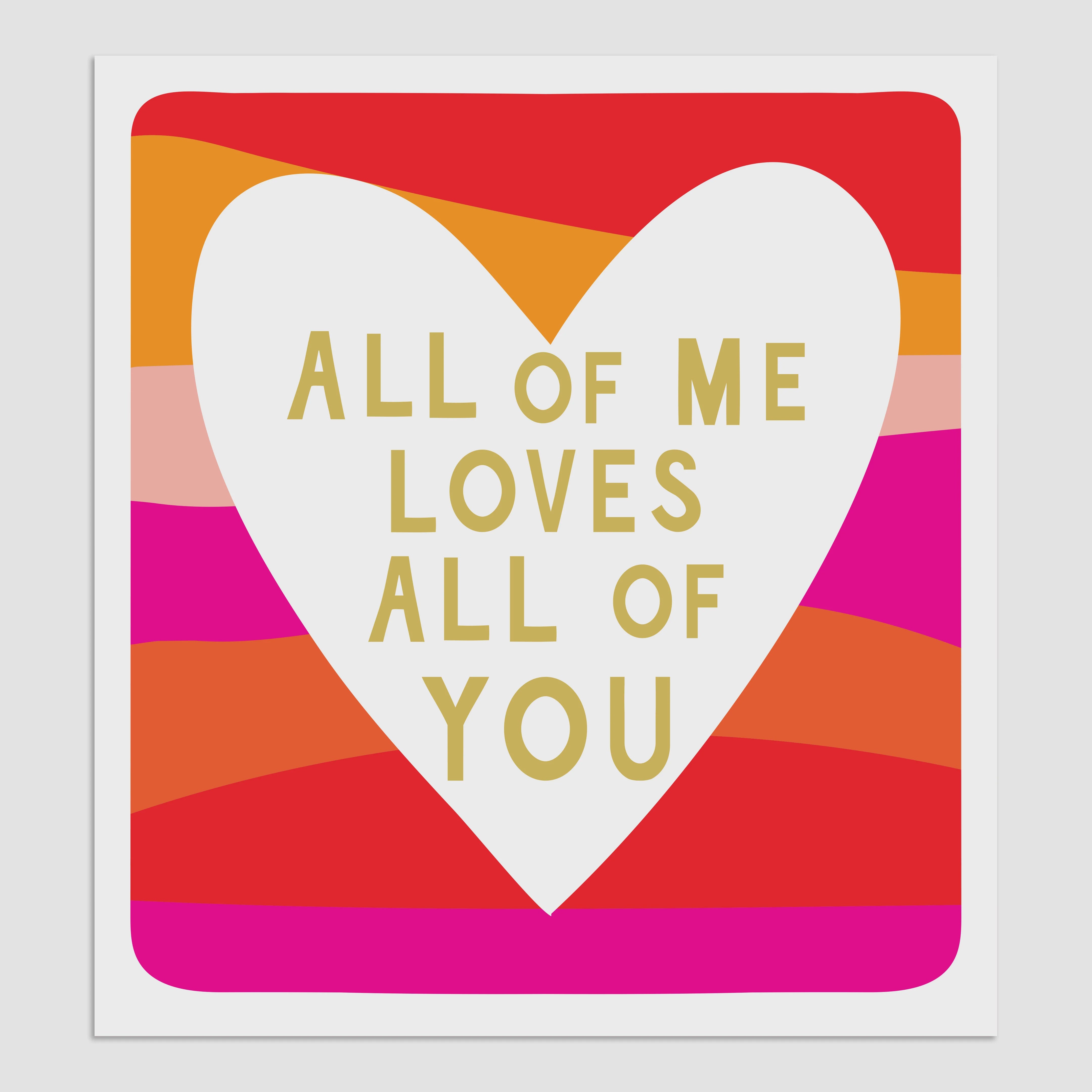 All Of Me Card