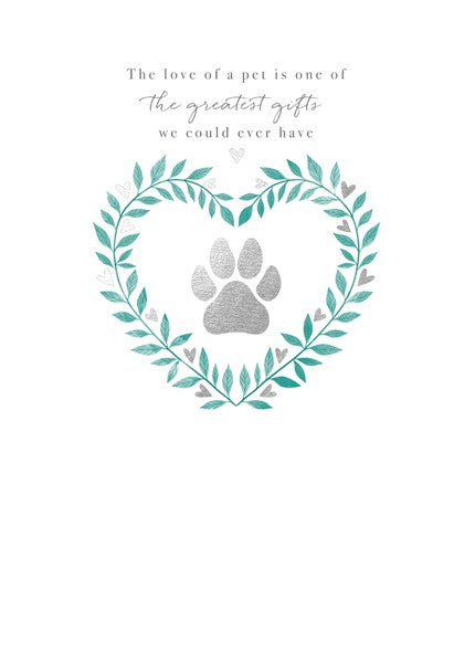 Love of A Pet Card