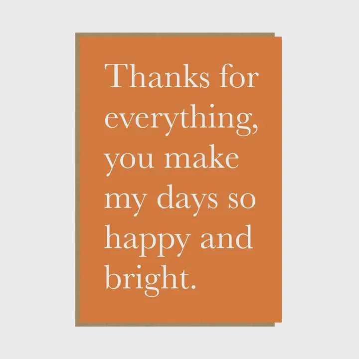 Happy & Bright Card