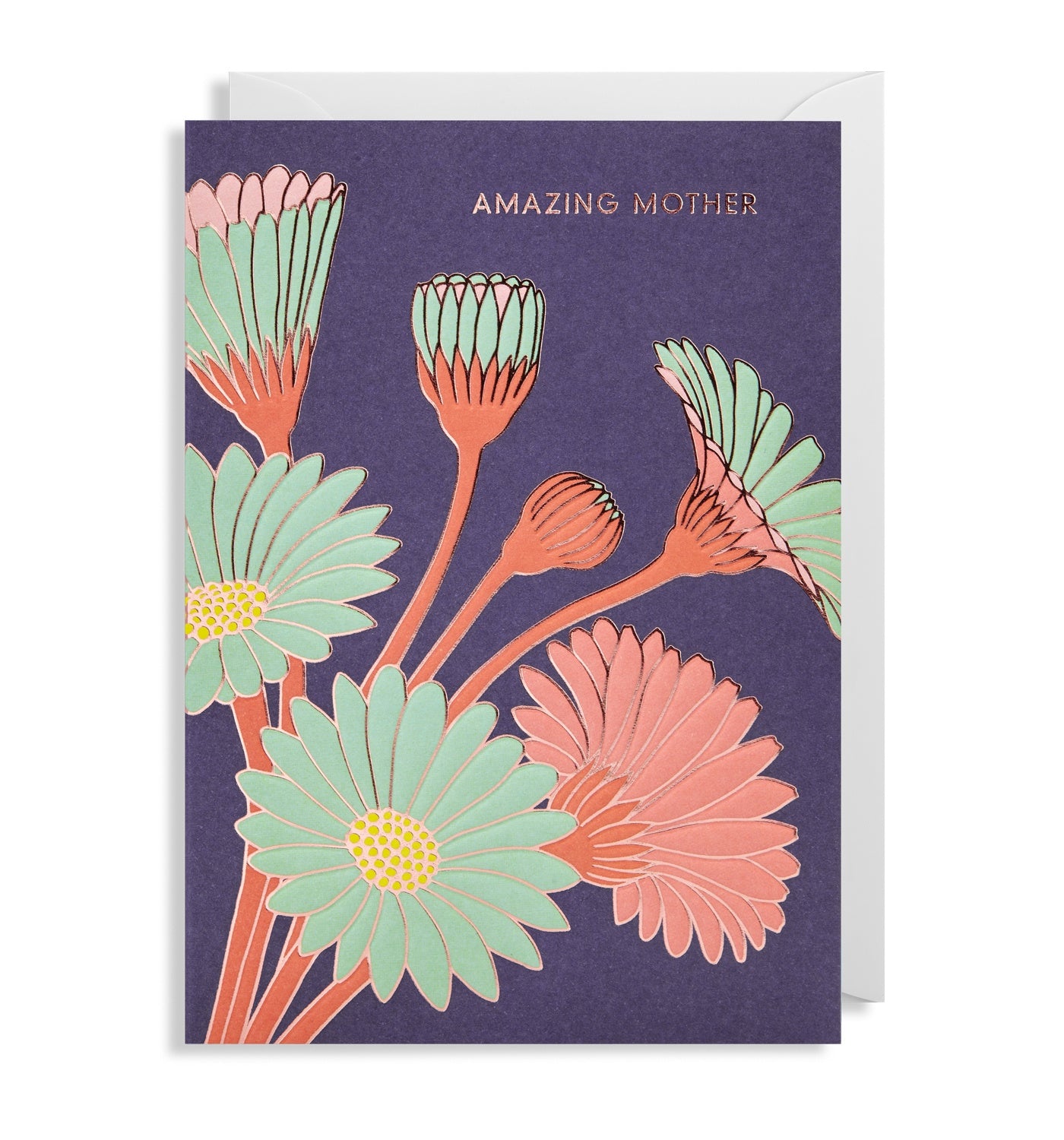 Amazing Mother Flowers Card