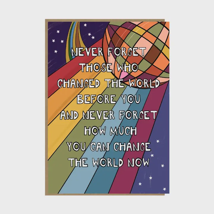 Never Forget Card
