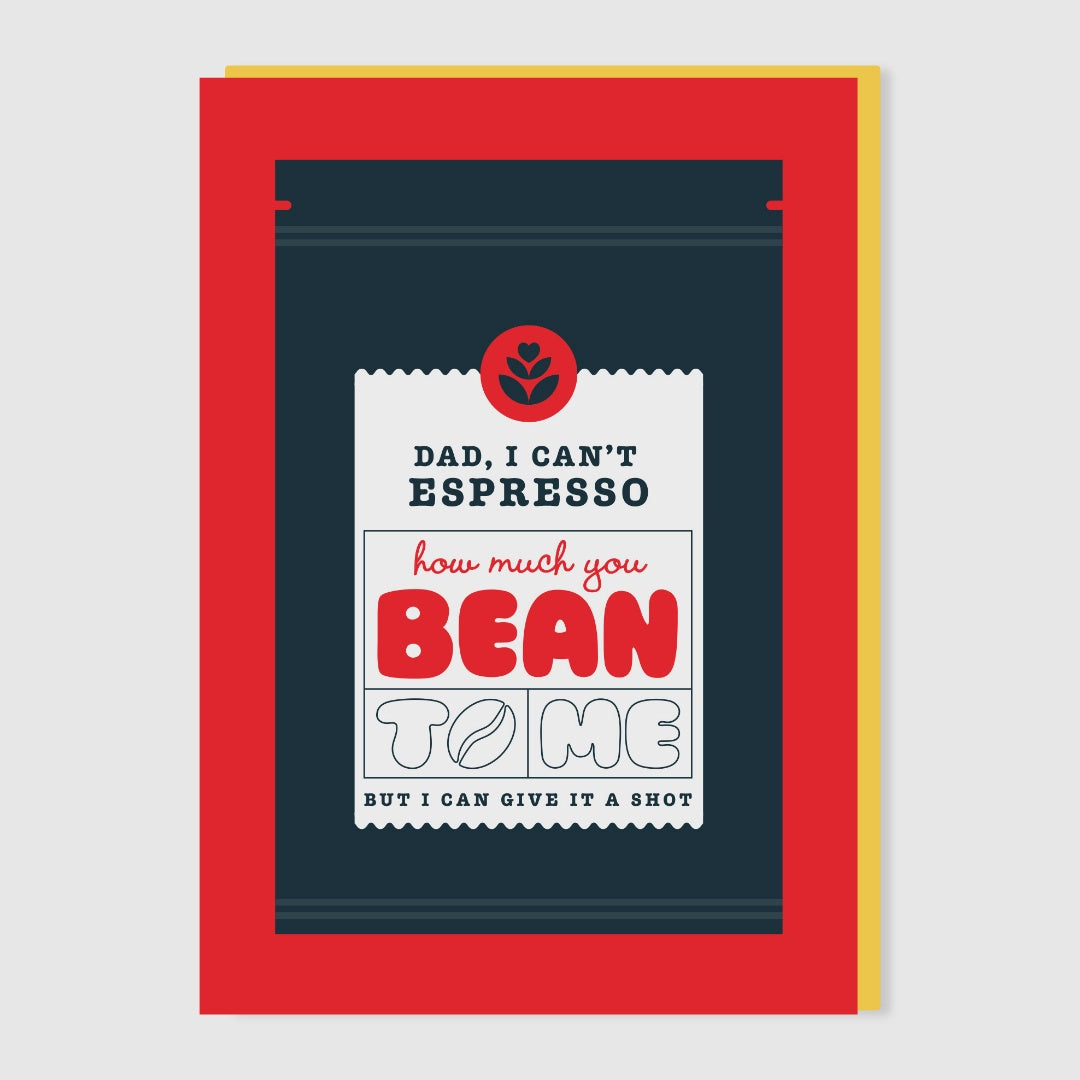 Coffee Father's Day Card