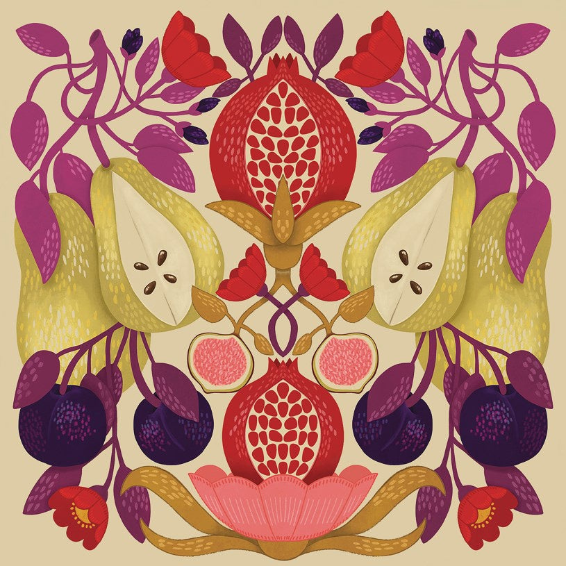 Pears & Pomegranates Card